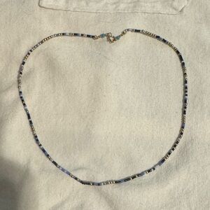 Enewton Necklace blue and gold new